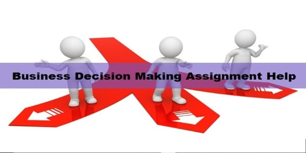 decision making assignment help services